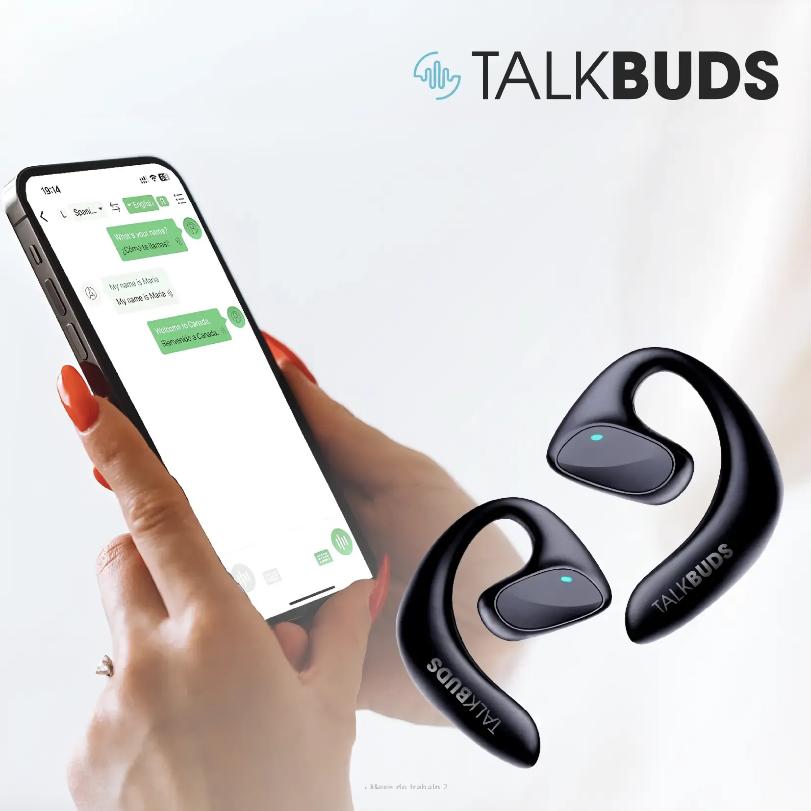 TalkBuds Echtzeit-Übersetzungs-Ohrhörer